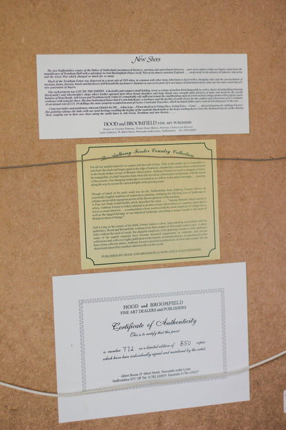 'The Smithy' (No. 772 of 850), Fine Print