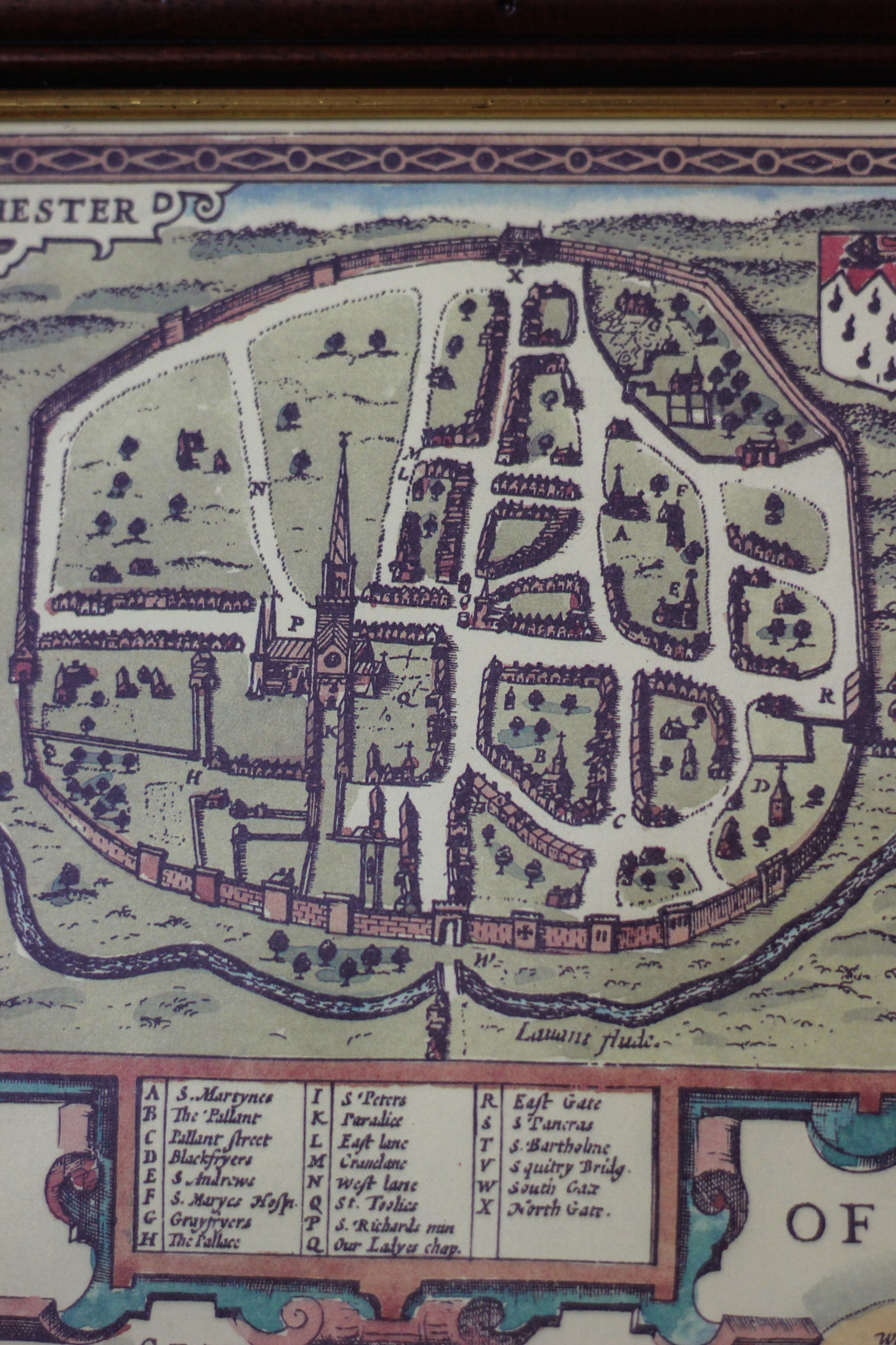 Sussex Map, Vintage Map Print