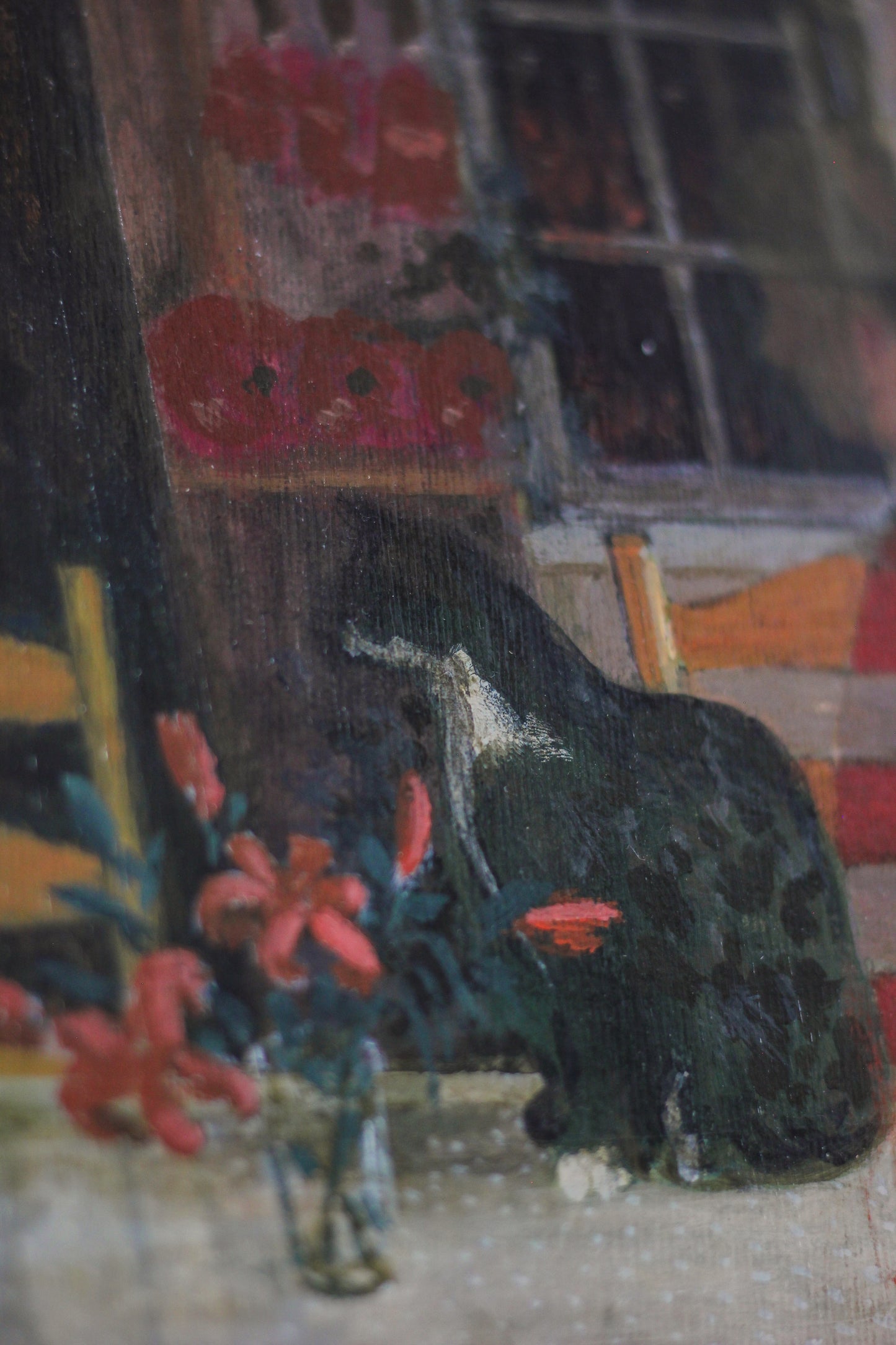 'Dusk', Oil on Board