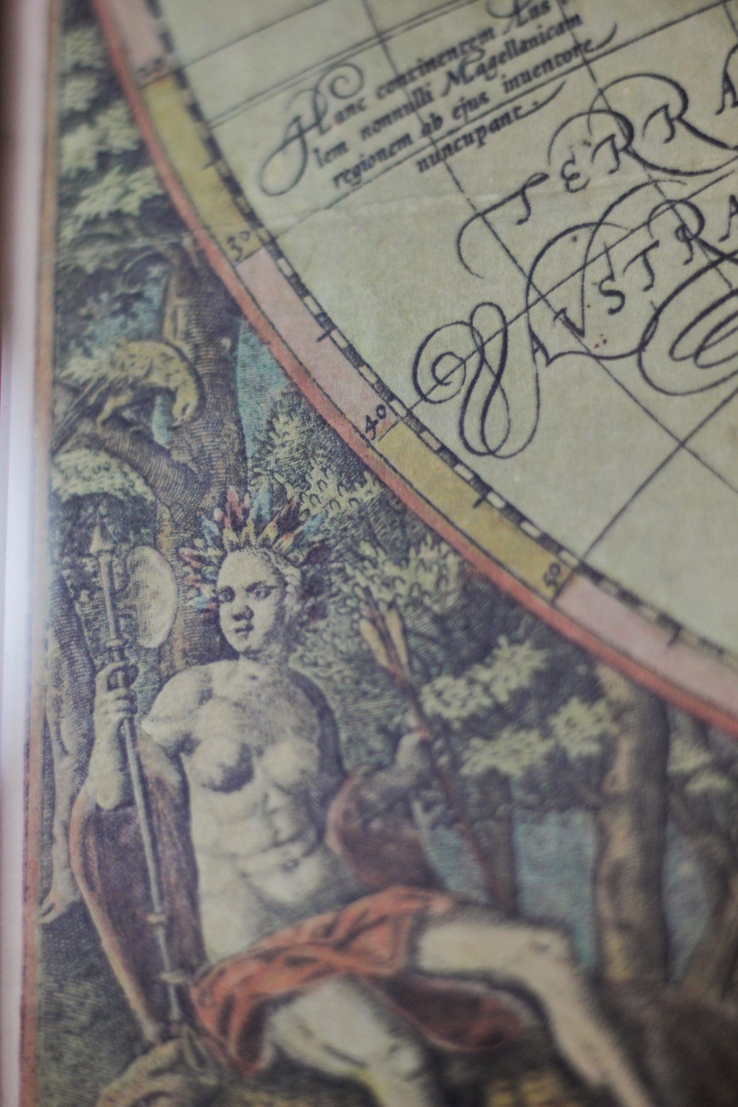 Orbis Terrae Compendiosa Descriptio, Vintage Print (Reproduction)