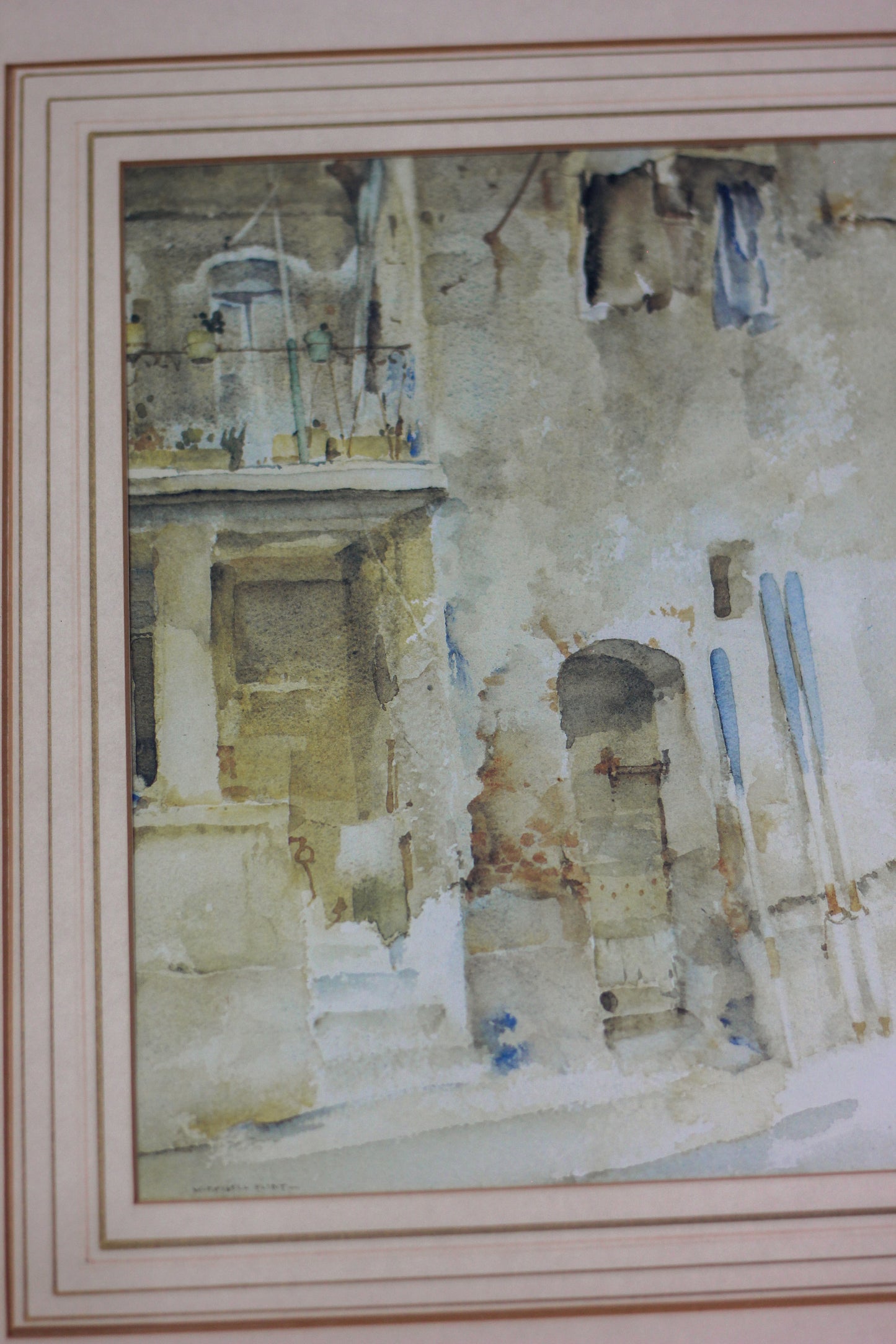 'Re-Painting Oar Blades', Fine Print