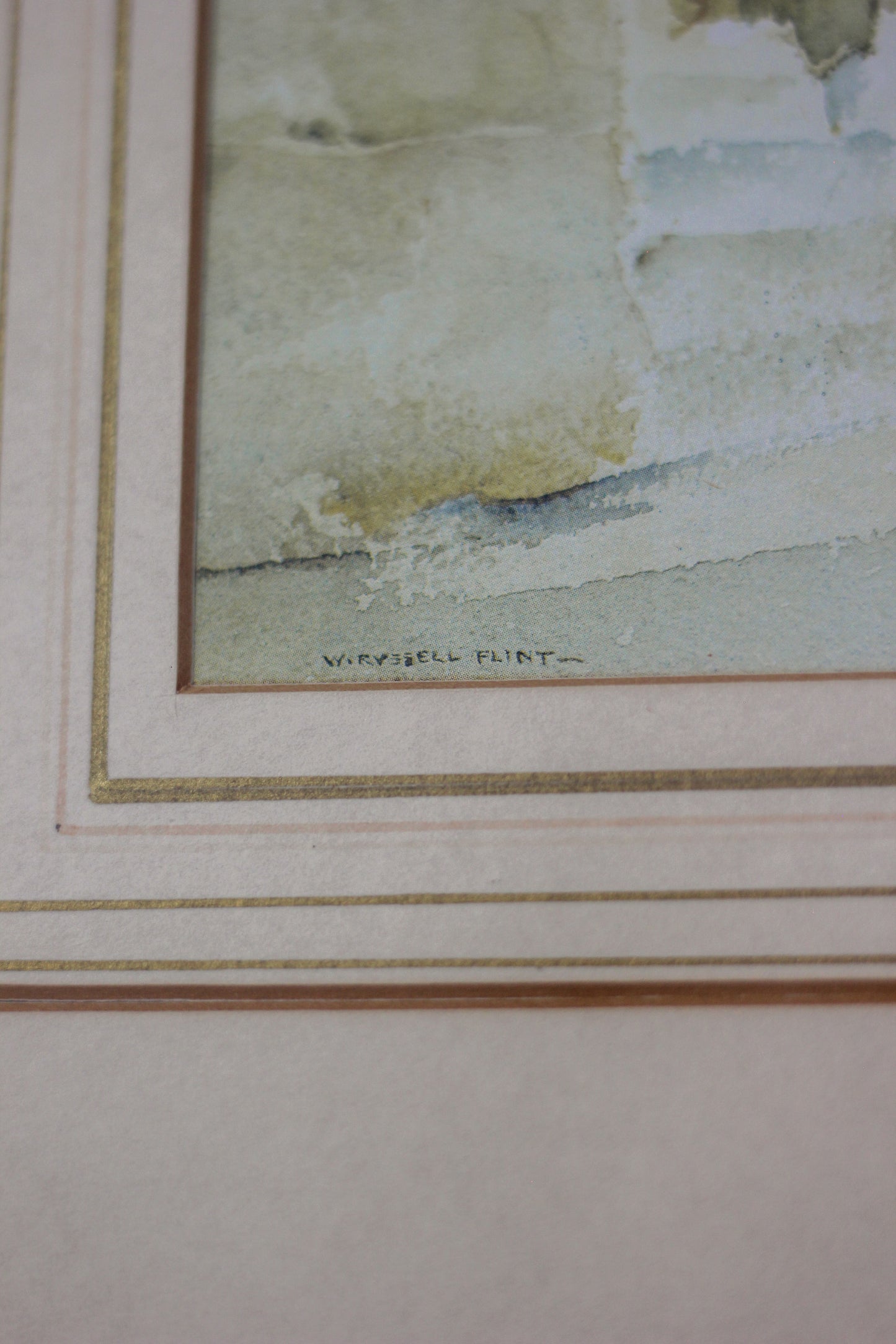 'Re-Painting Oar Blades', Fine Print