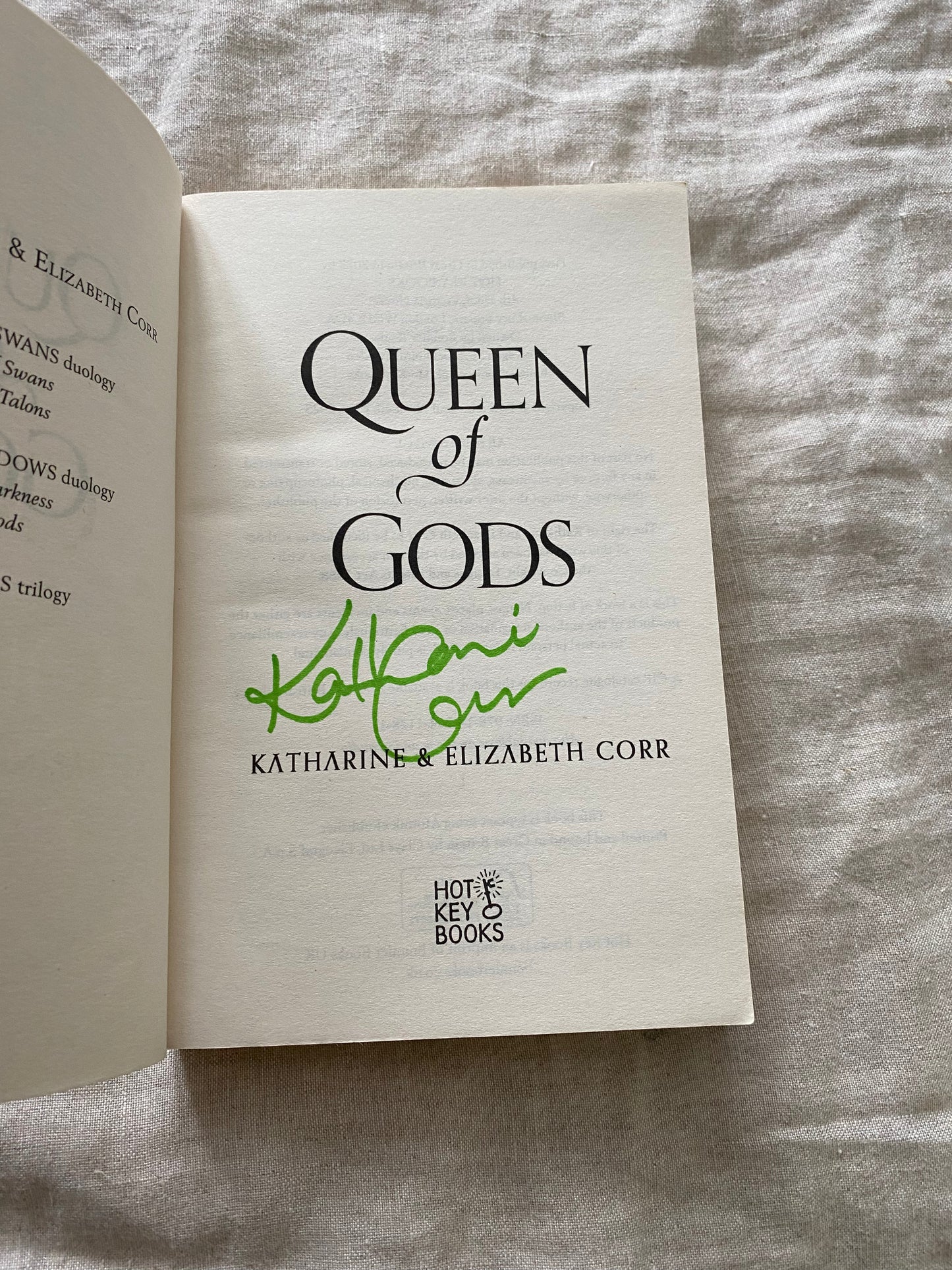 Queen of Gods (House of Shadows Series #2)