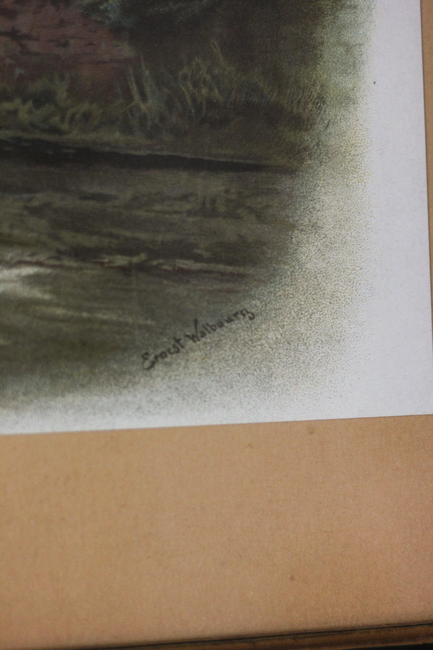 'Church Walk', Photogravure Chromolithograph Print