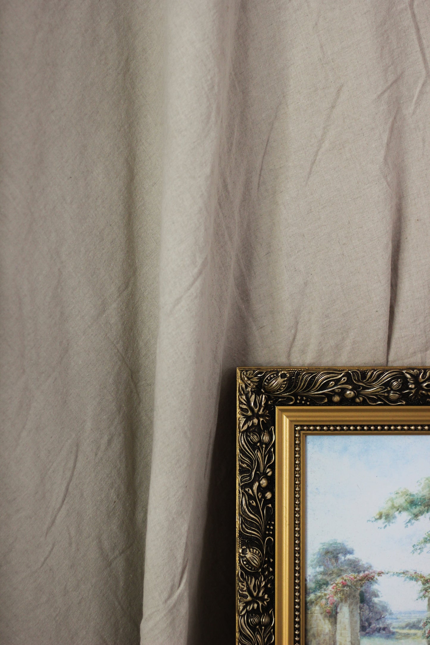 Herbaceous Border, Vintage Print