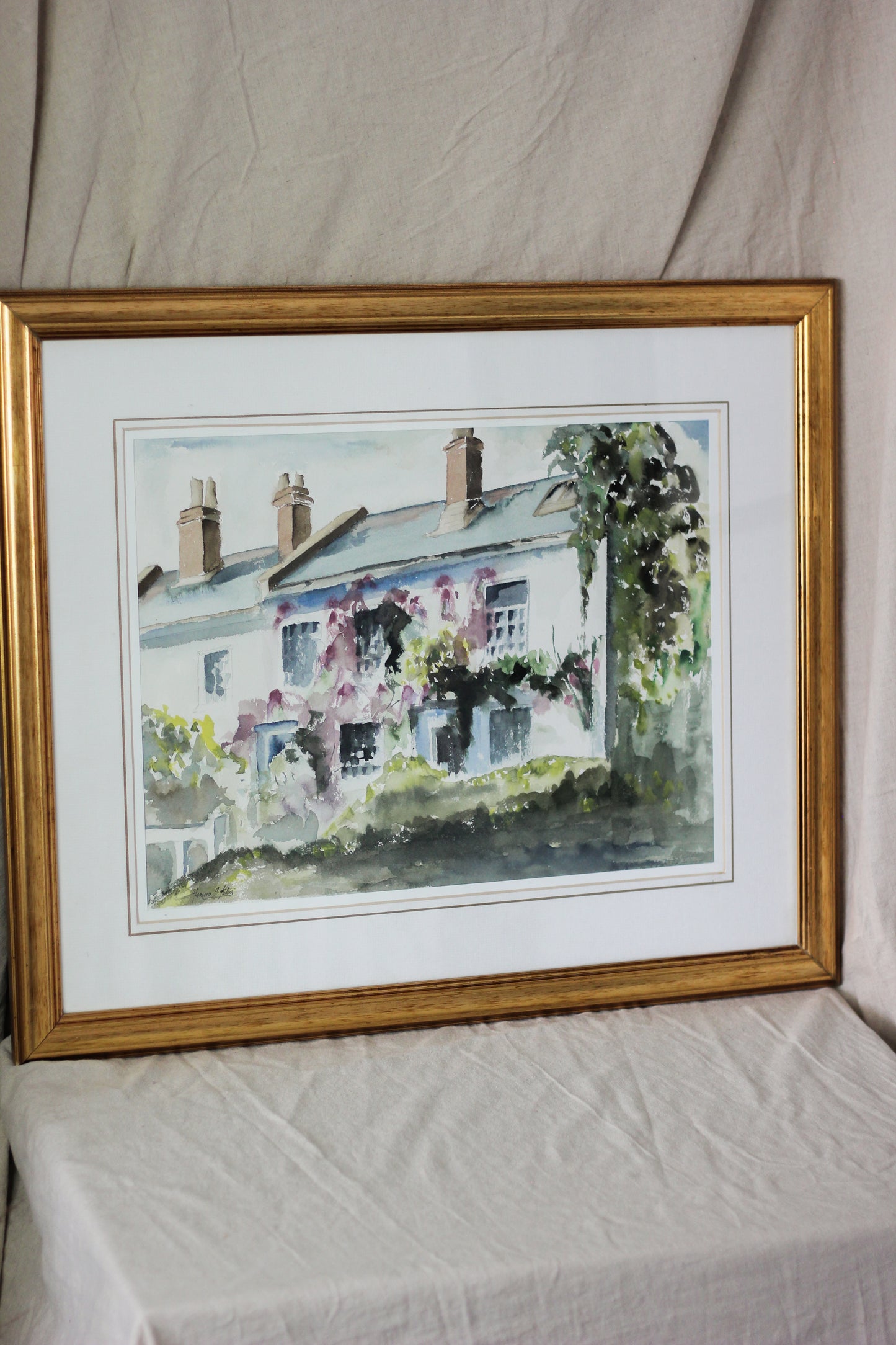'Artist', Watercolour of Paper