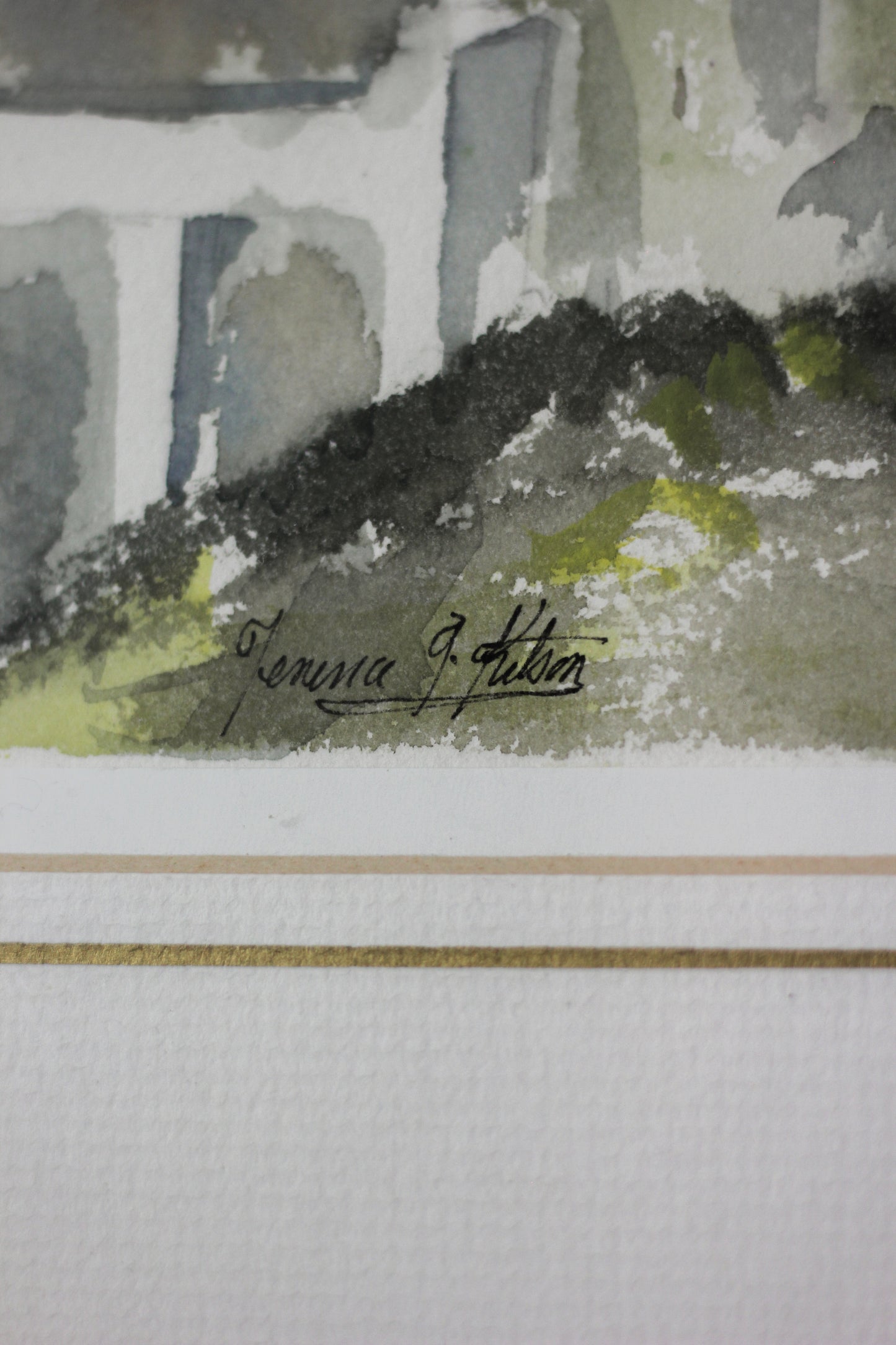 'Artist', Watercolour of Paper