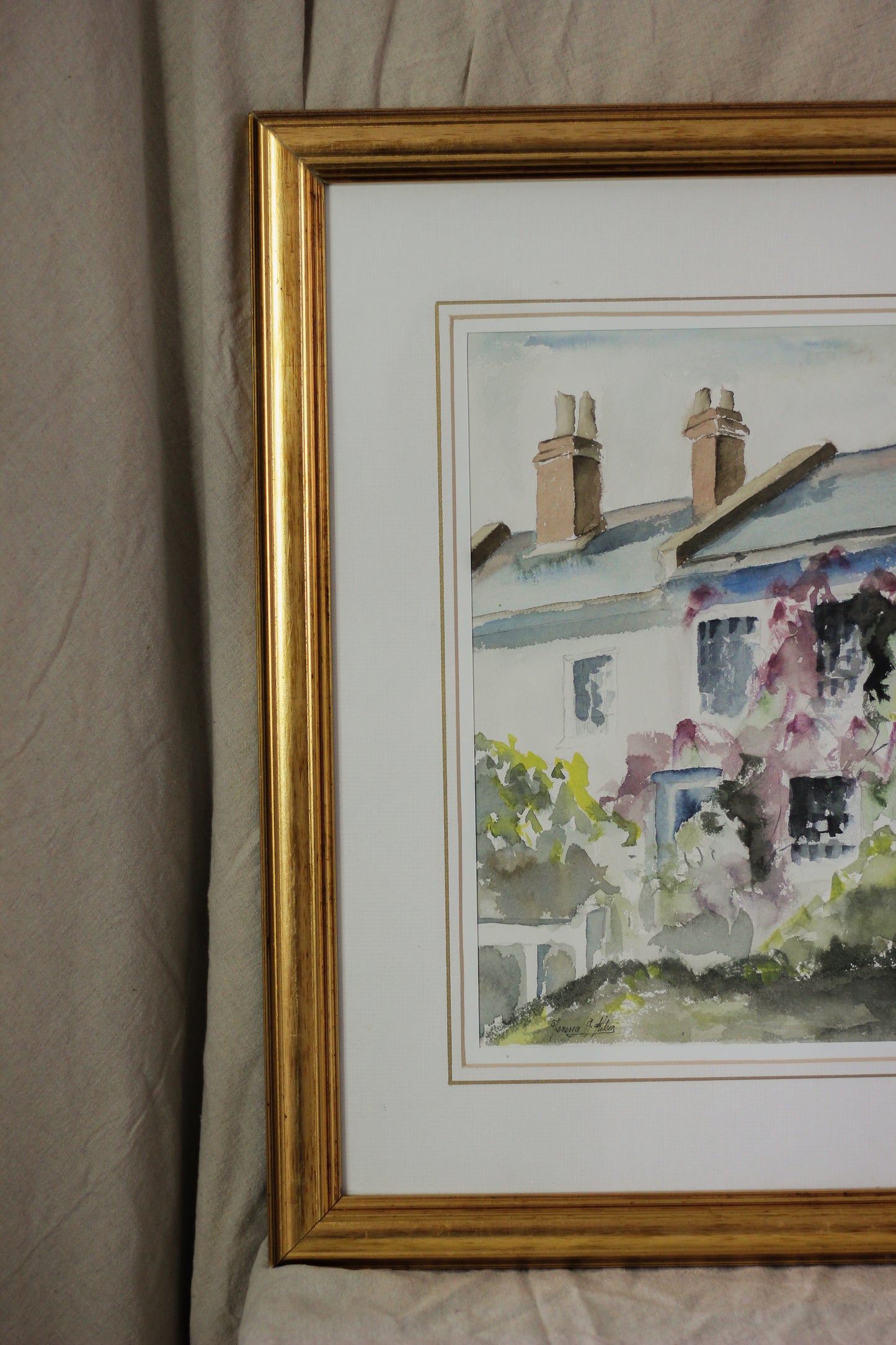 'Artist', Watercolour of Paper