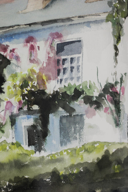 'Artist', Watercolour of Paper