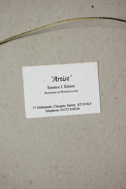 'Artist', Watercolour of Paper