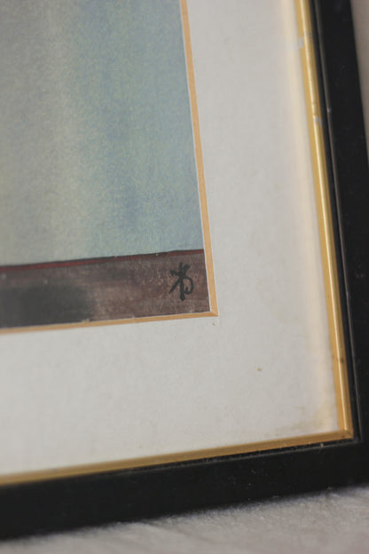 Untitled (Cuckoo Clock with Dancing Figure), Watercolour on Paper