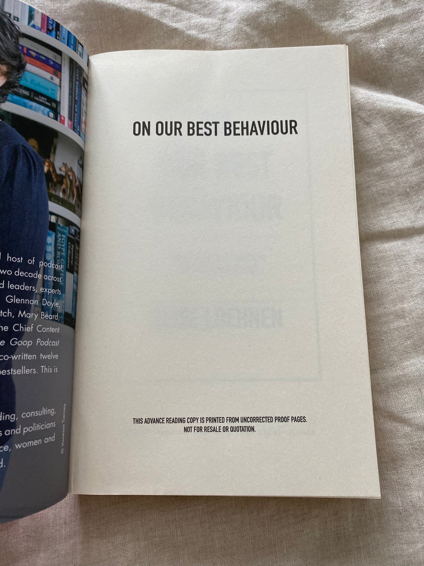 On Our Best Behaviour: The Price Women Pay to Be Good