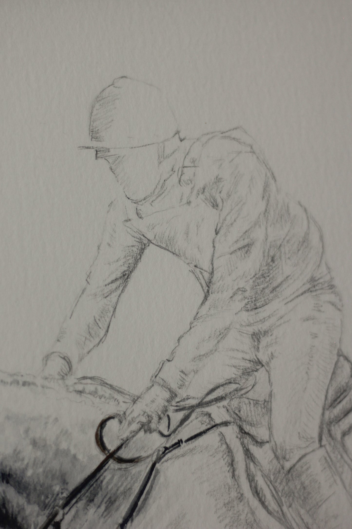 'Murphy Himself', Pencil and Gouache on Paper