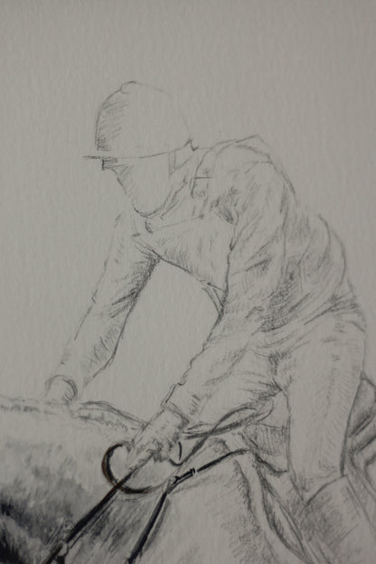 'Murphy Himself', Pencil and Gouache on Paper