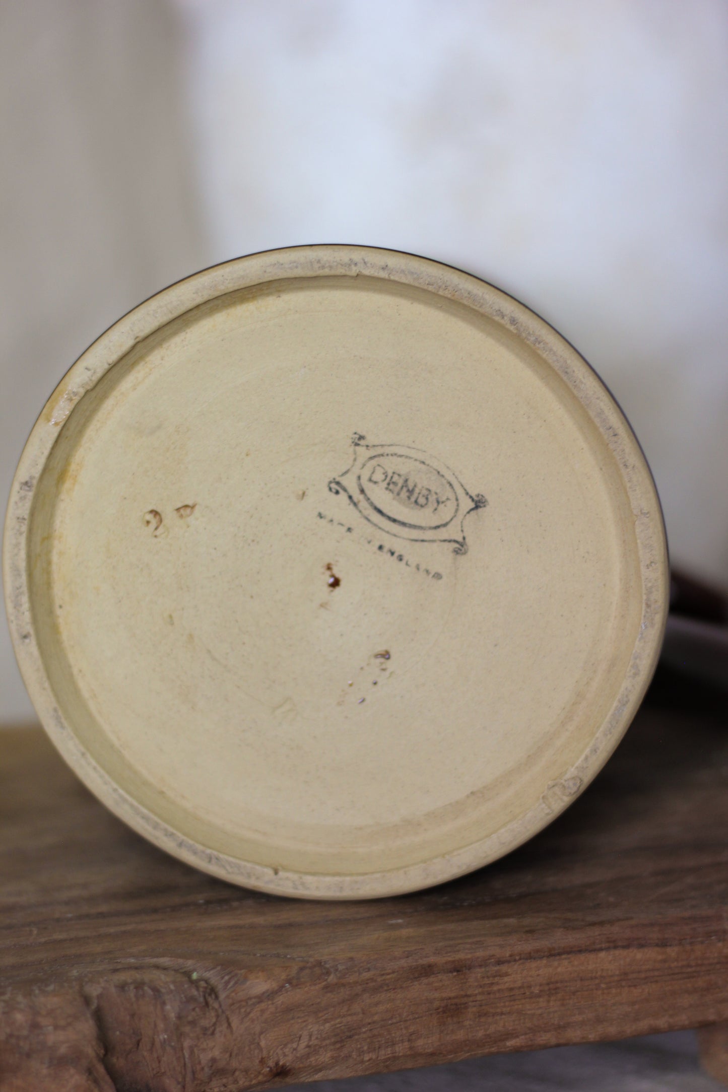 Vintage Stoneware Coffee Pot Jug
