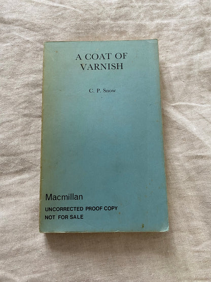 A Coat of Varnish