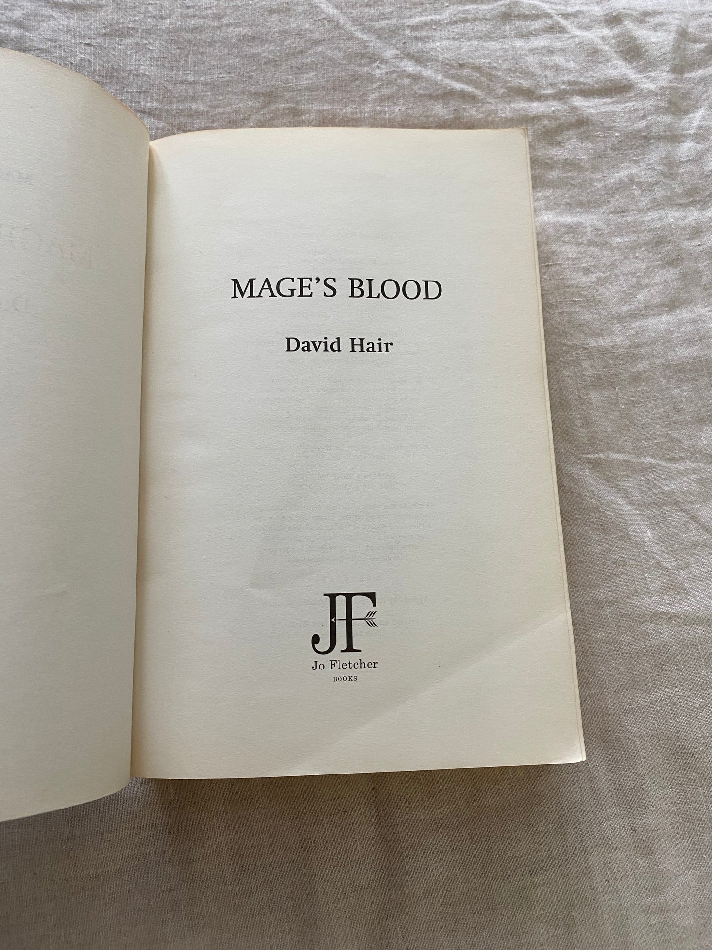 Mage's Blood (The Moontide Quartet Series #1)