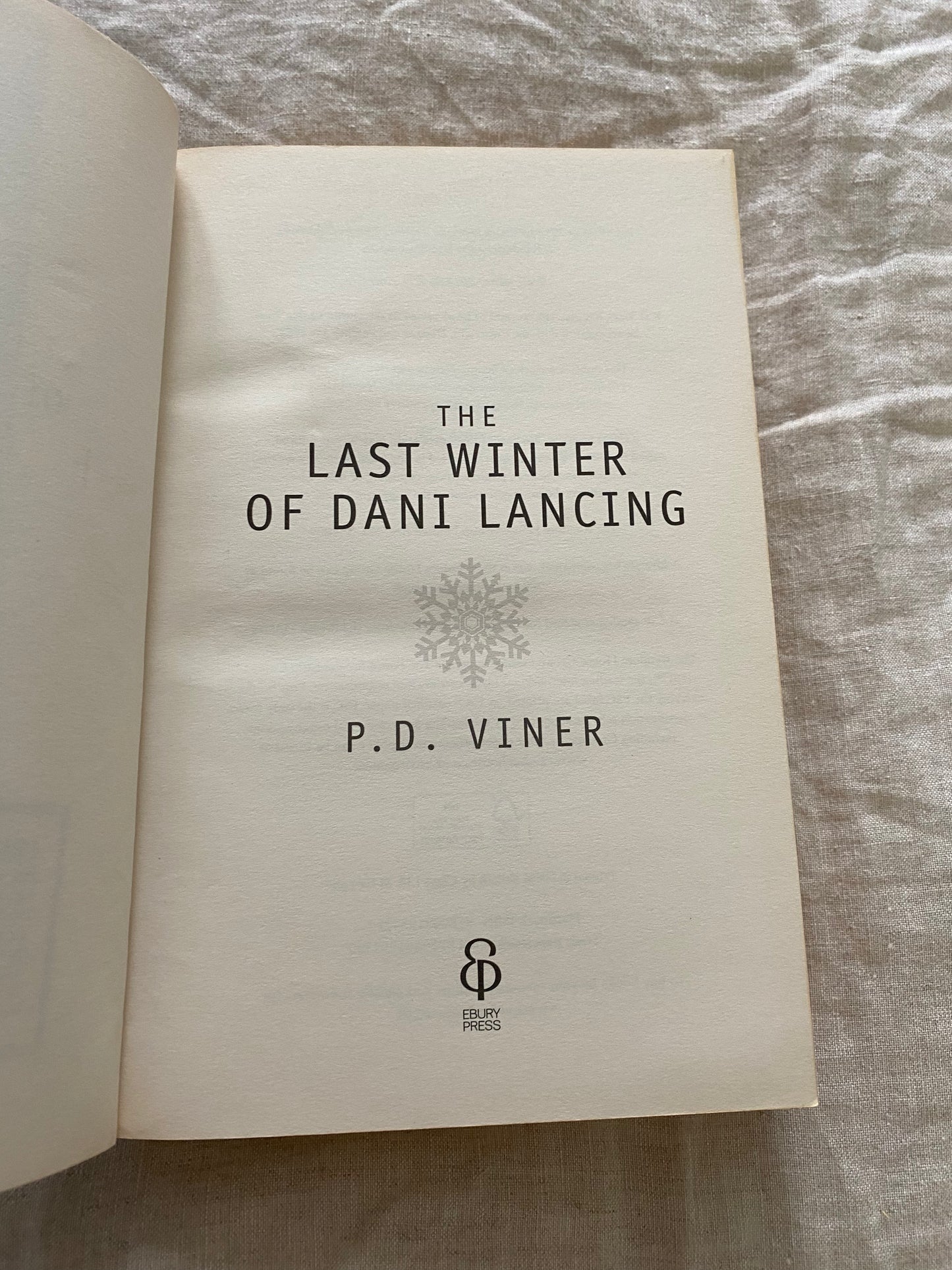 The Last Winter of Dani Lancing