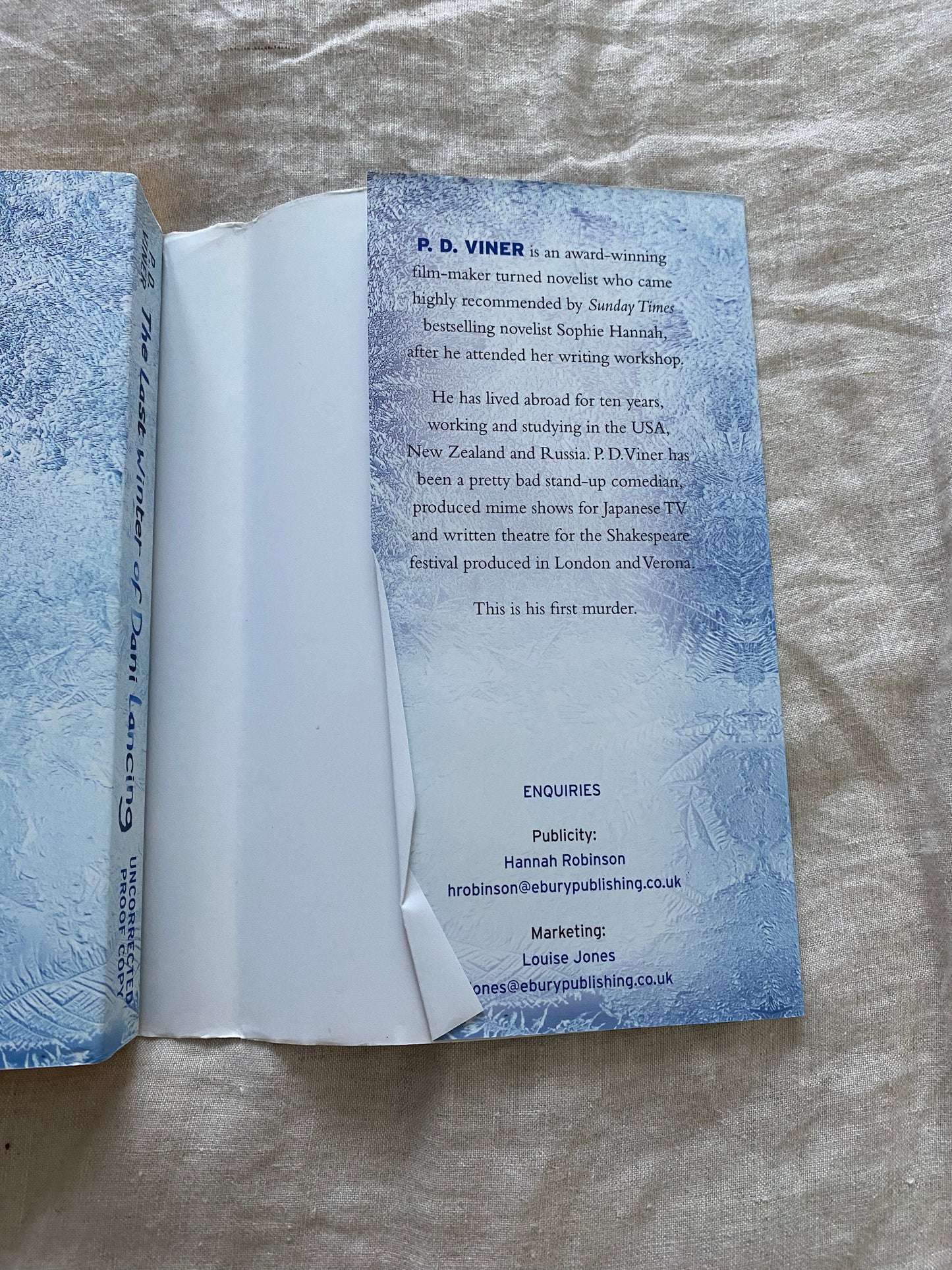 The Last Winter of Dani Lancing