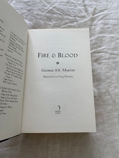 Fire and Blood (A Song of Ice and Fire Series Prequel)