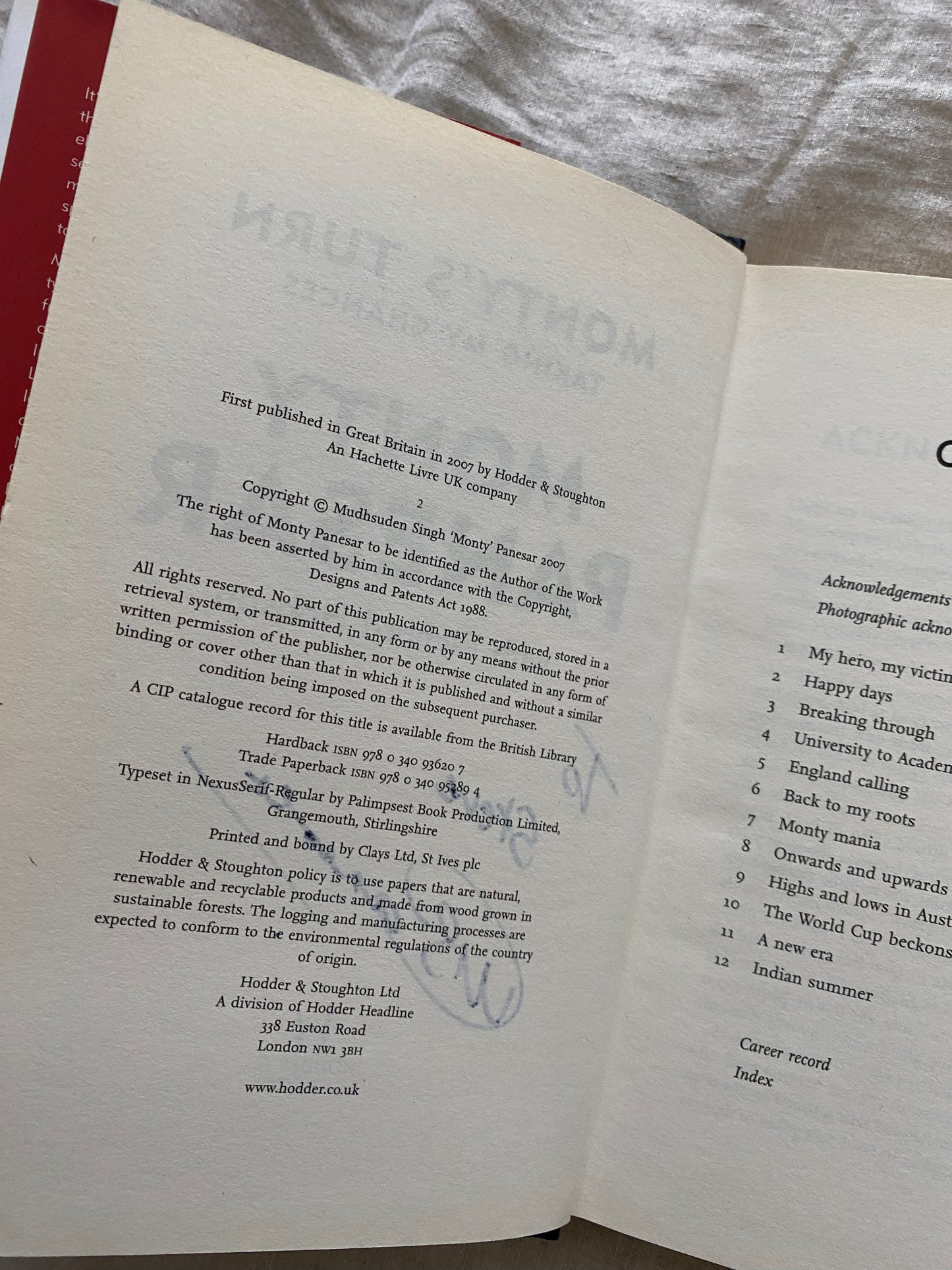 Monty's Turn: Taking My Chances