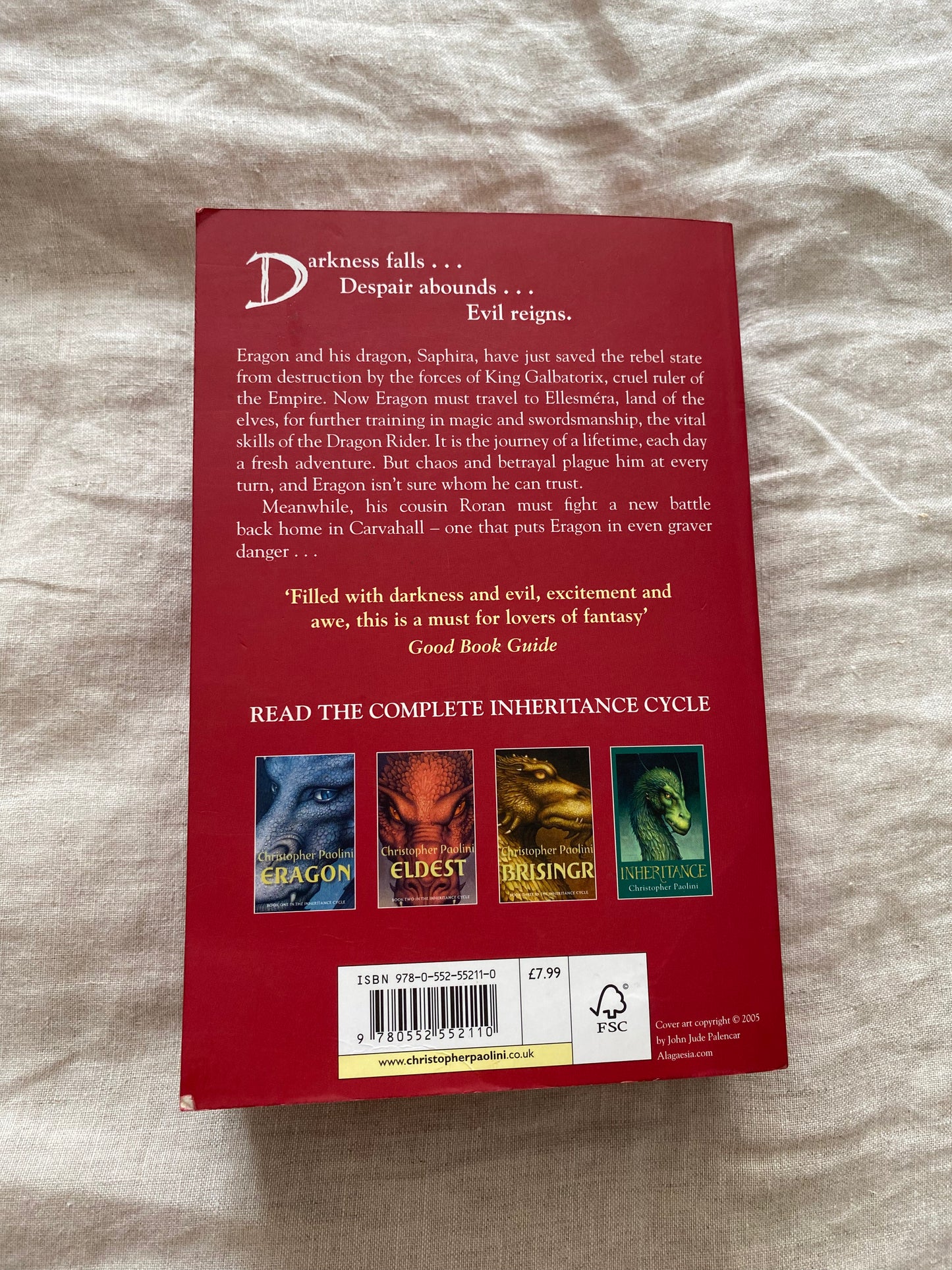 Eldest (The Inheritance Cycle Series #2)