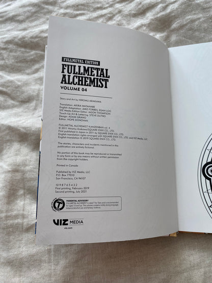 Fullmetal Alchemist: Fullmetal Edition, Volume 4 (Fullmetal Alchemist Series)