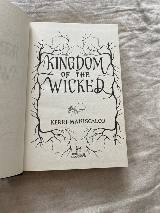 Kingdom of the Wicked (Kingdom of the Wicked Series #1)