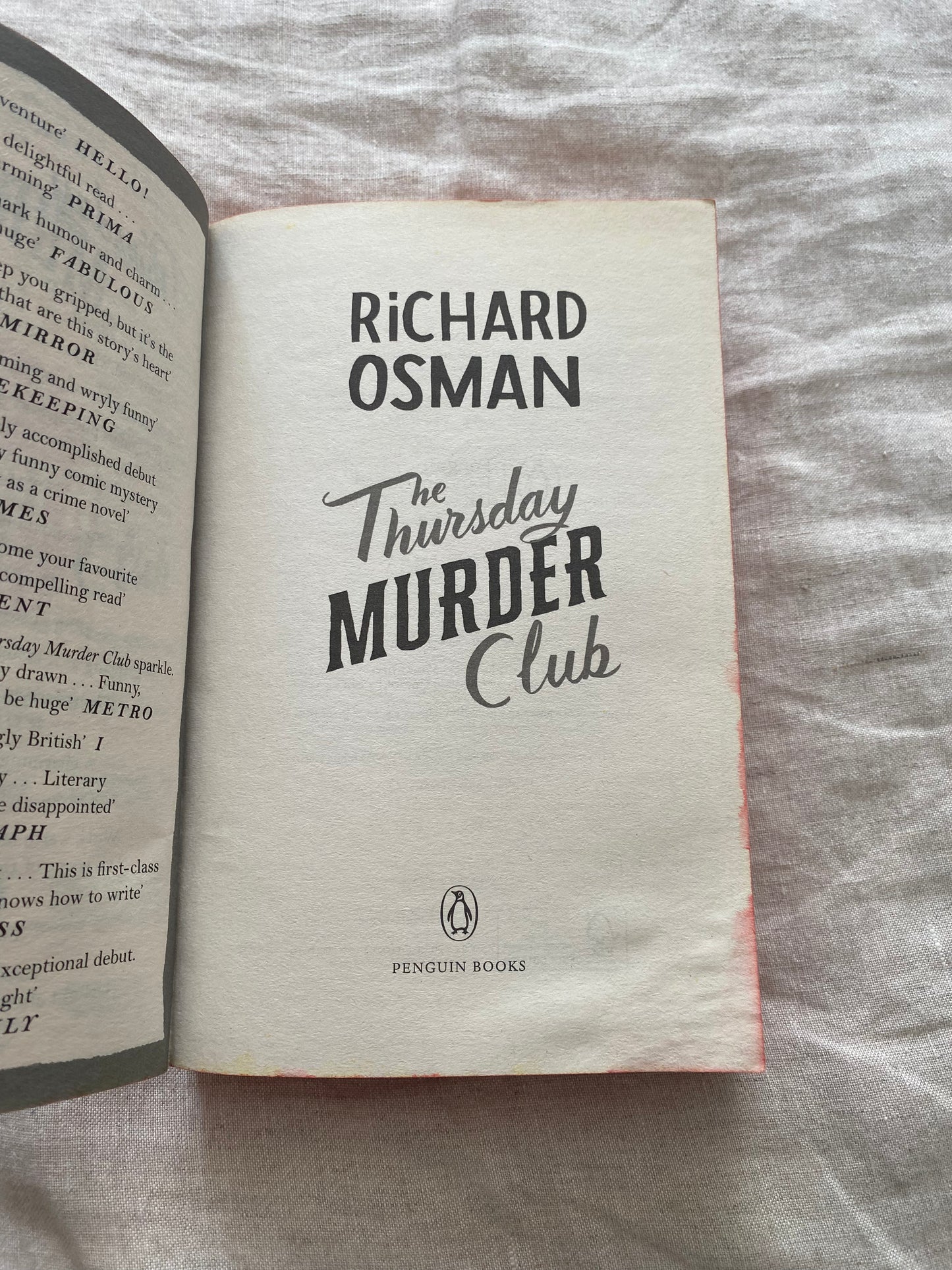 The Thursday Murder Club (The Thursday Murder Club Series #1)