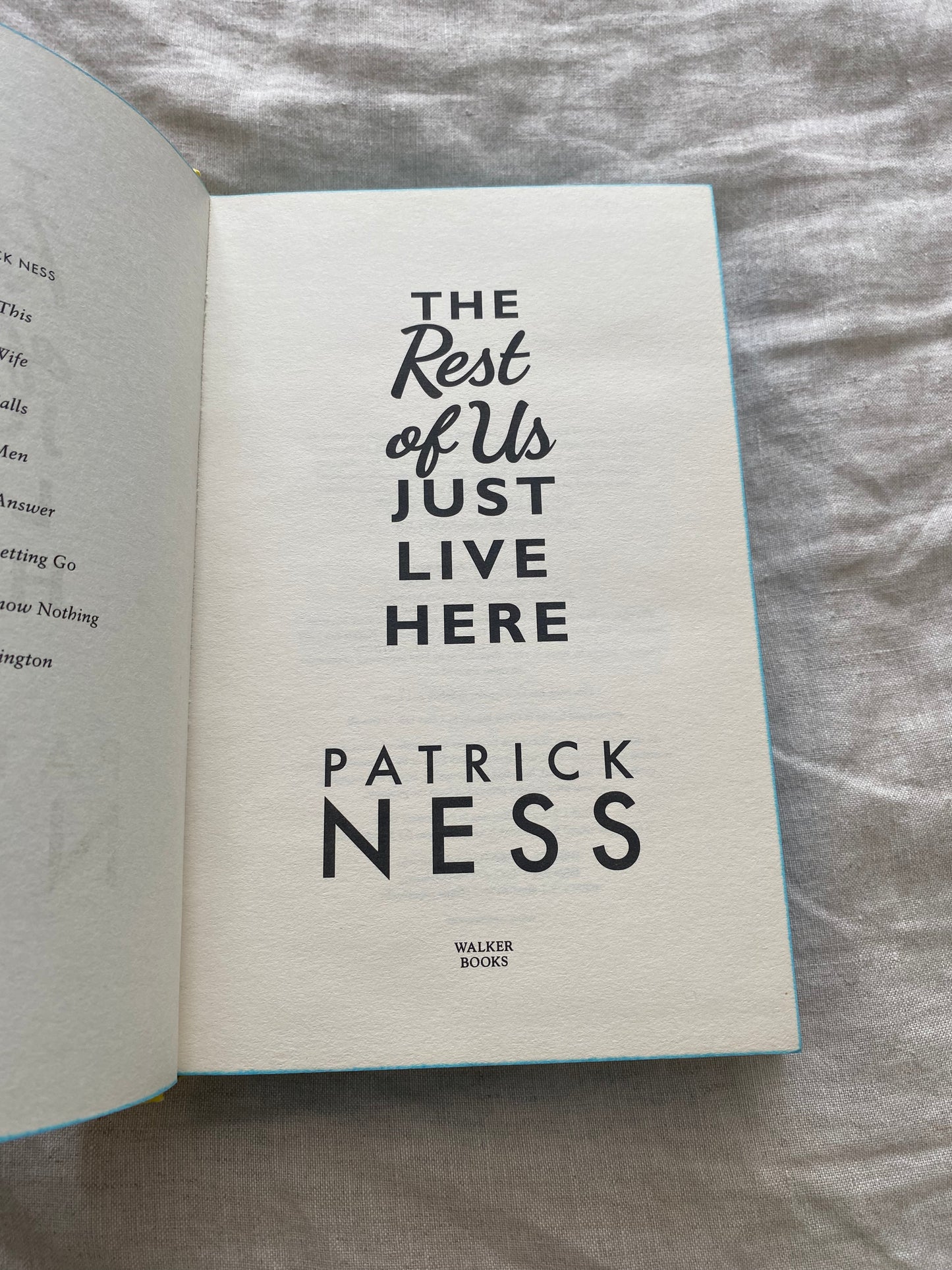 The Rest of Us Just Live Here