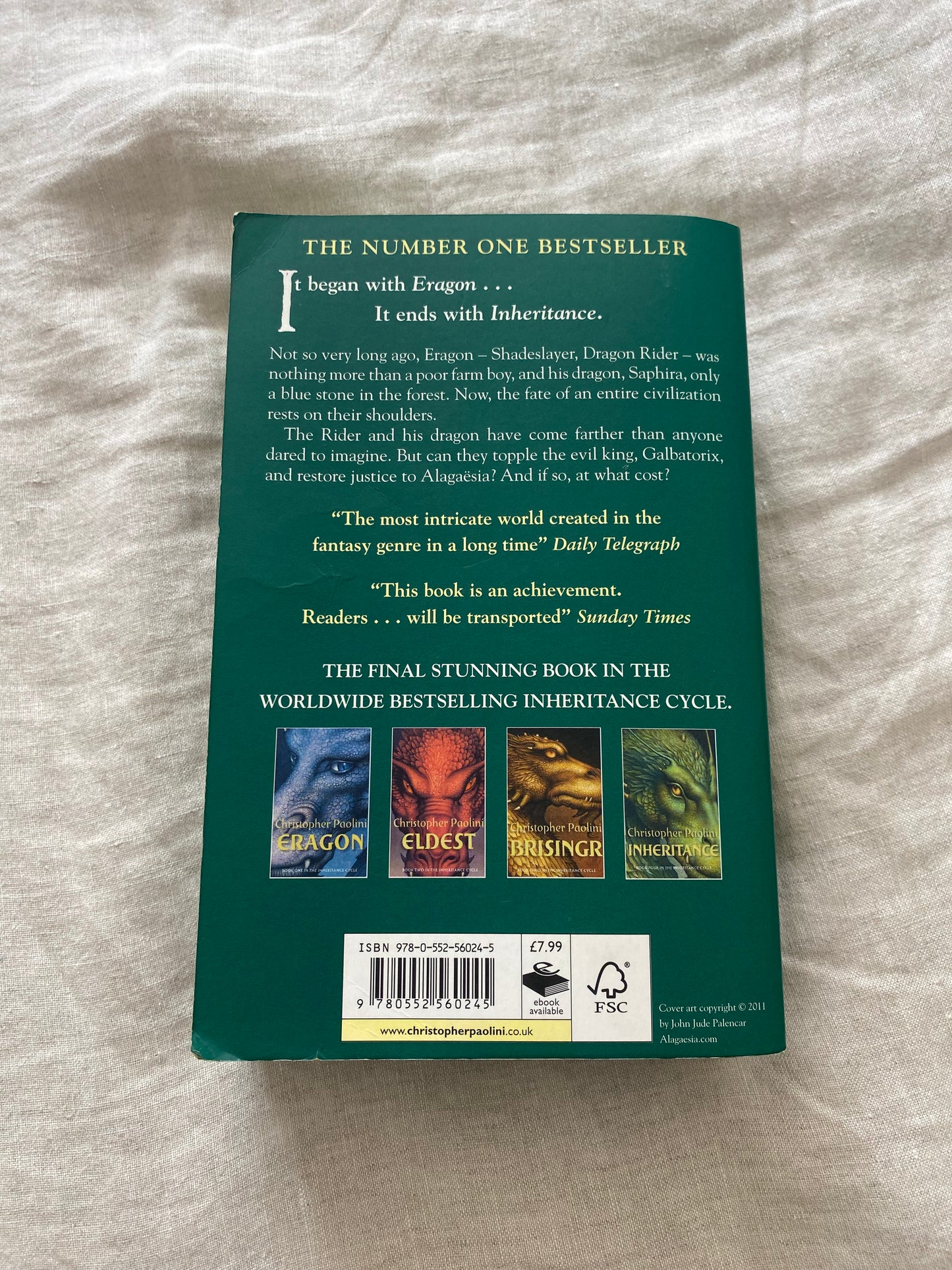Inheritance (The Inheritance Cycle Series #4)