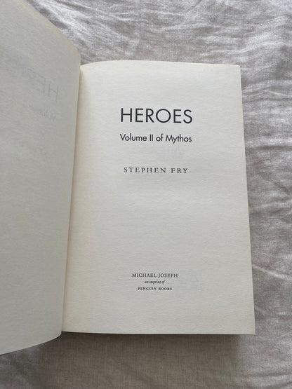 HEROES: Volume II of Mythos (Mythos Series #2)