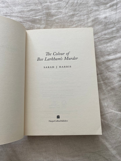 The Colour of Bee Larkham's Murder