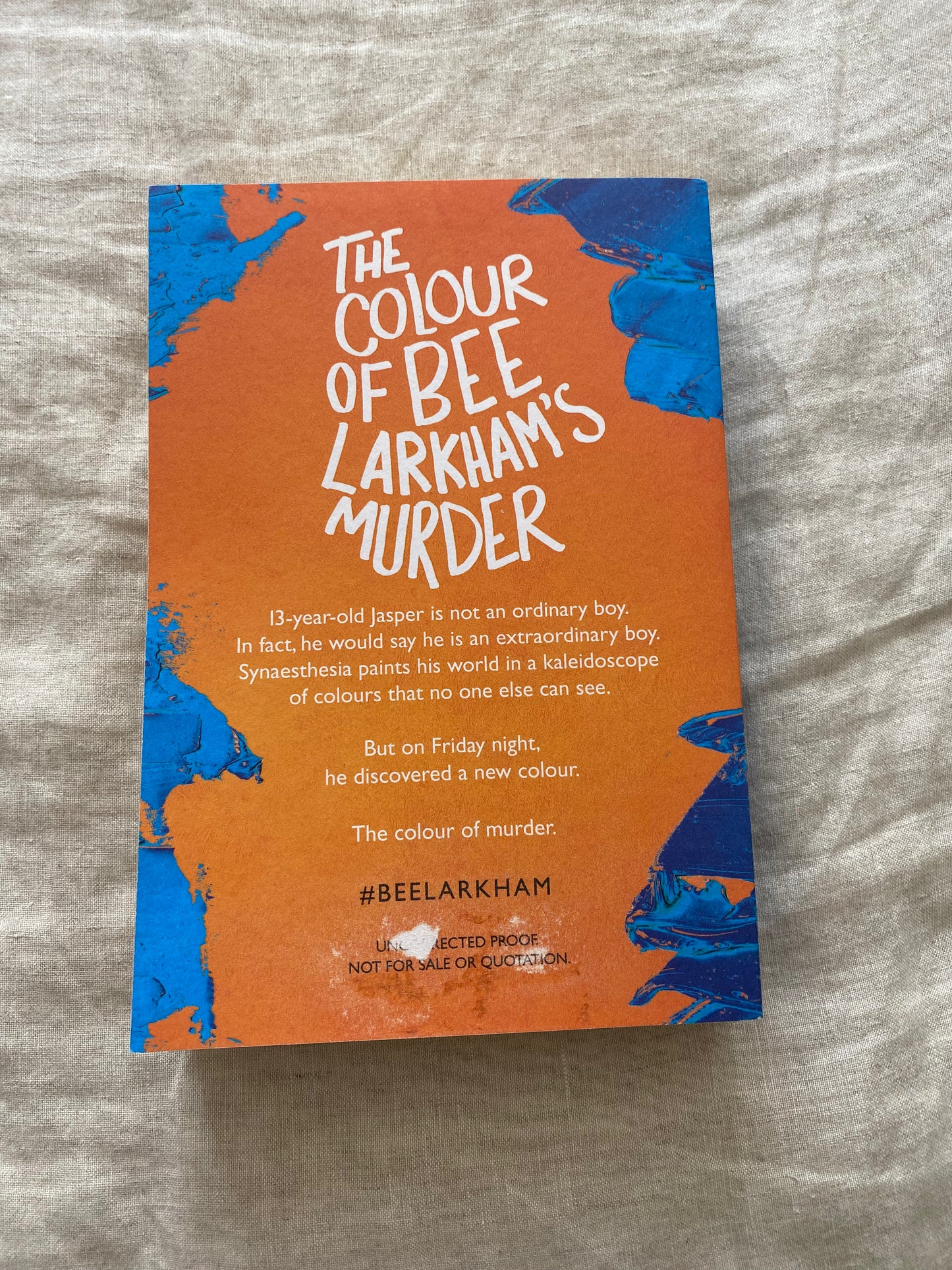 The Colour of Bee Larkham's Murder