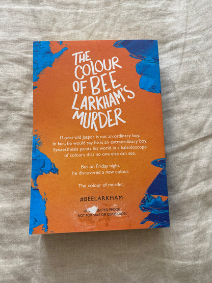 The Colour of Bee Larkham's Murder