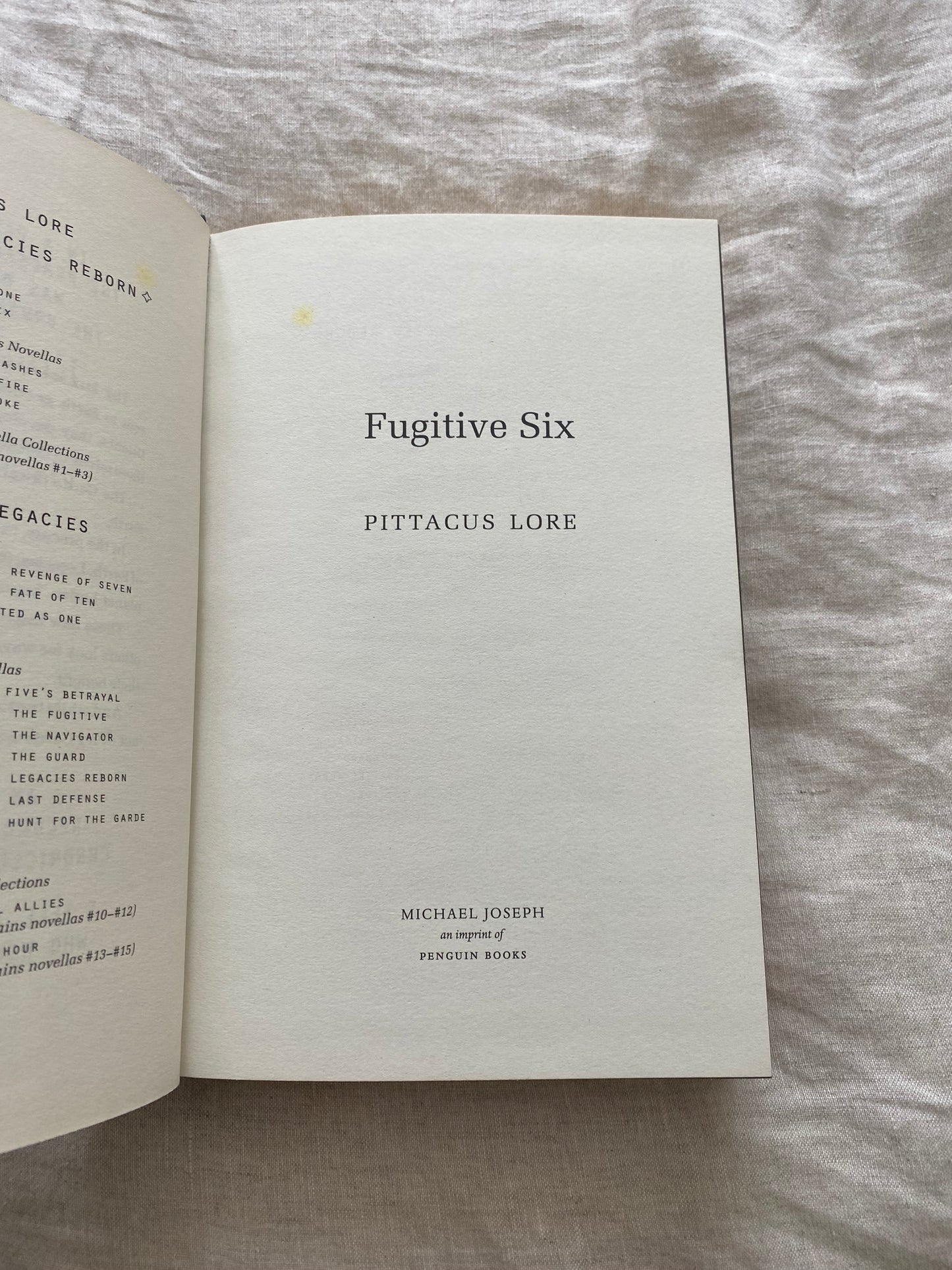 Fugitive Six (Lorien Legacies Reborn Series #2)