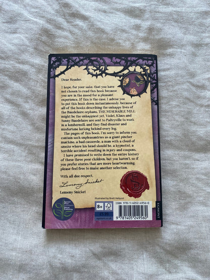The Miserable Mill (A Series of Unfortunate Events #4)