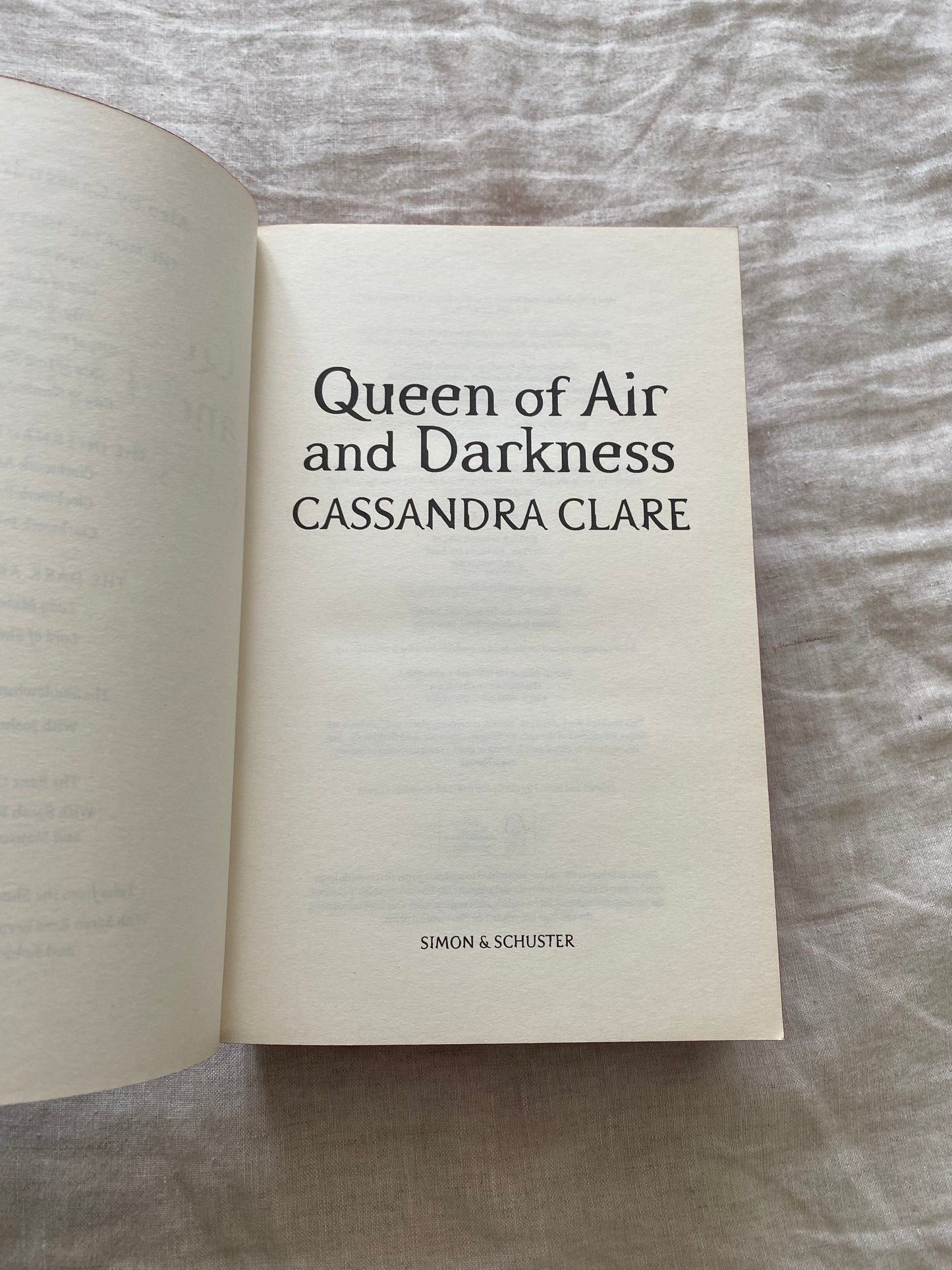 Queen of Air and Darkness (The Dark Artifices Series #3)