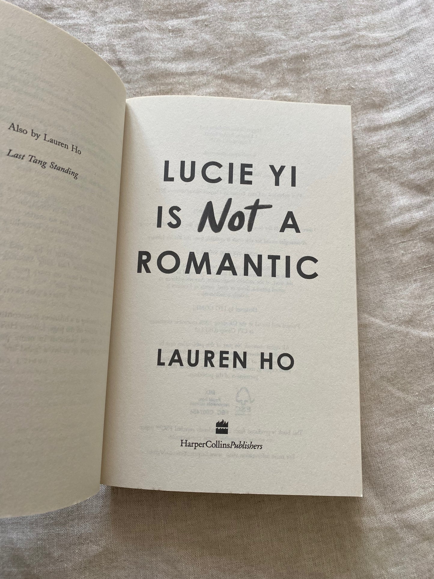 Lucie Yi Is Not a Romantic