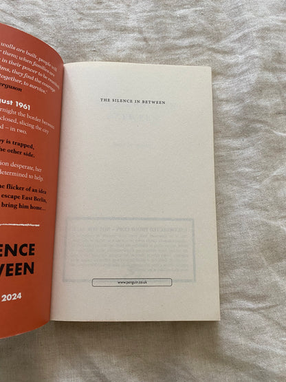 The Silence in Between