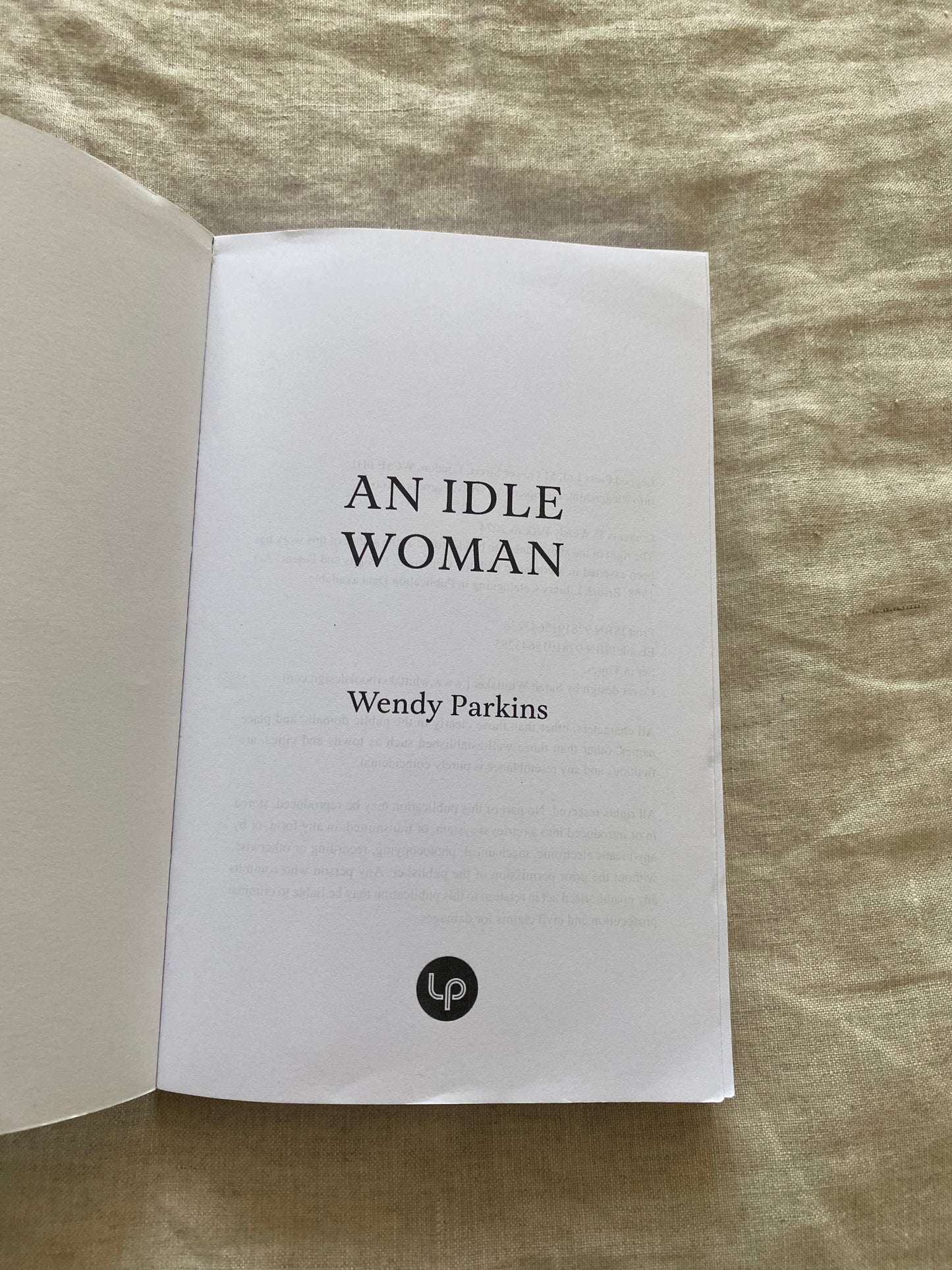 An Idle Woman