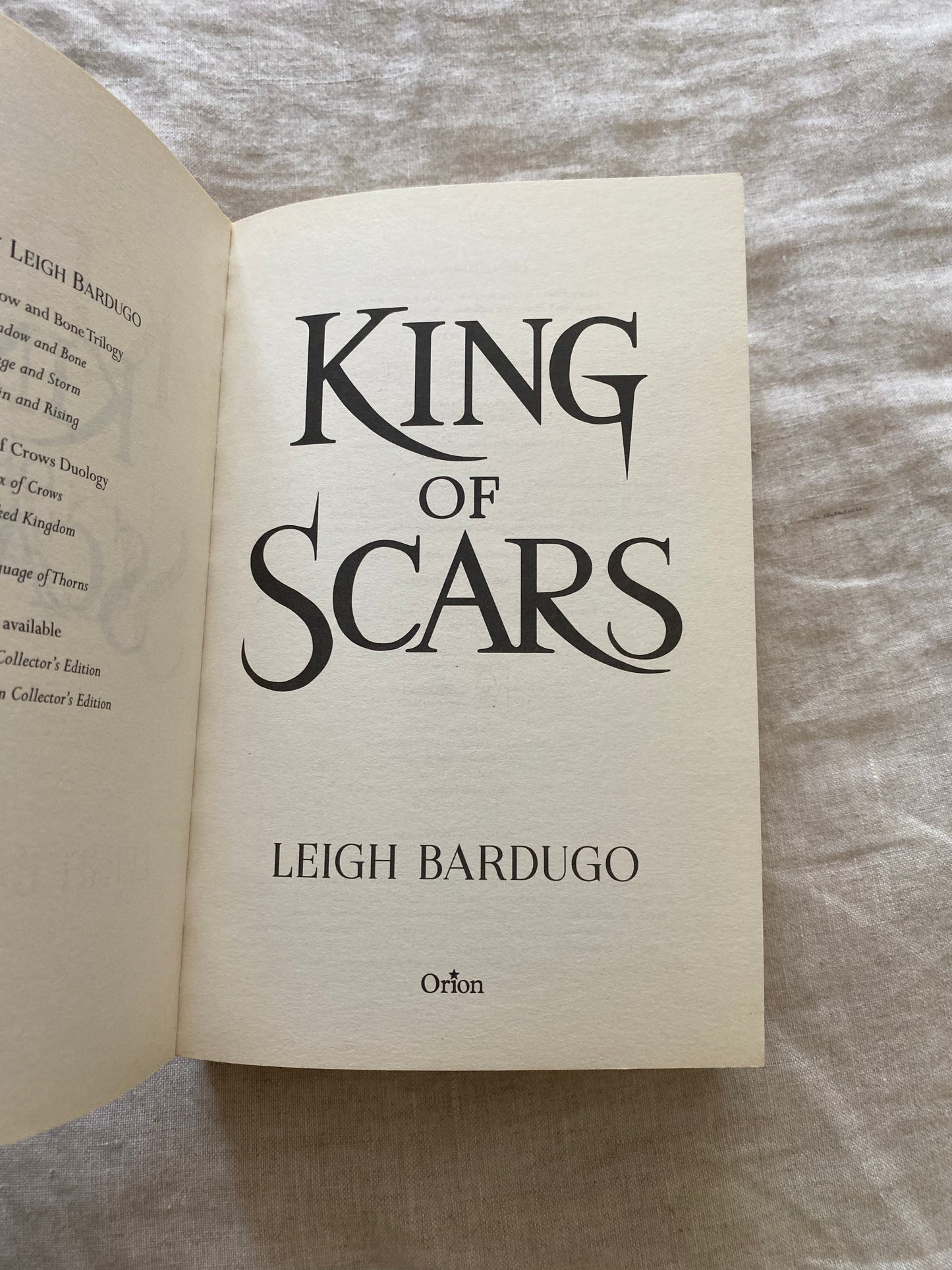 King of Scars (King of Scars Duology #1)