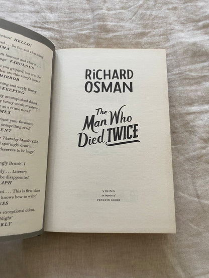 The Man Who Died Twice (The Thursday Murder Club Series #2)