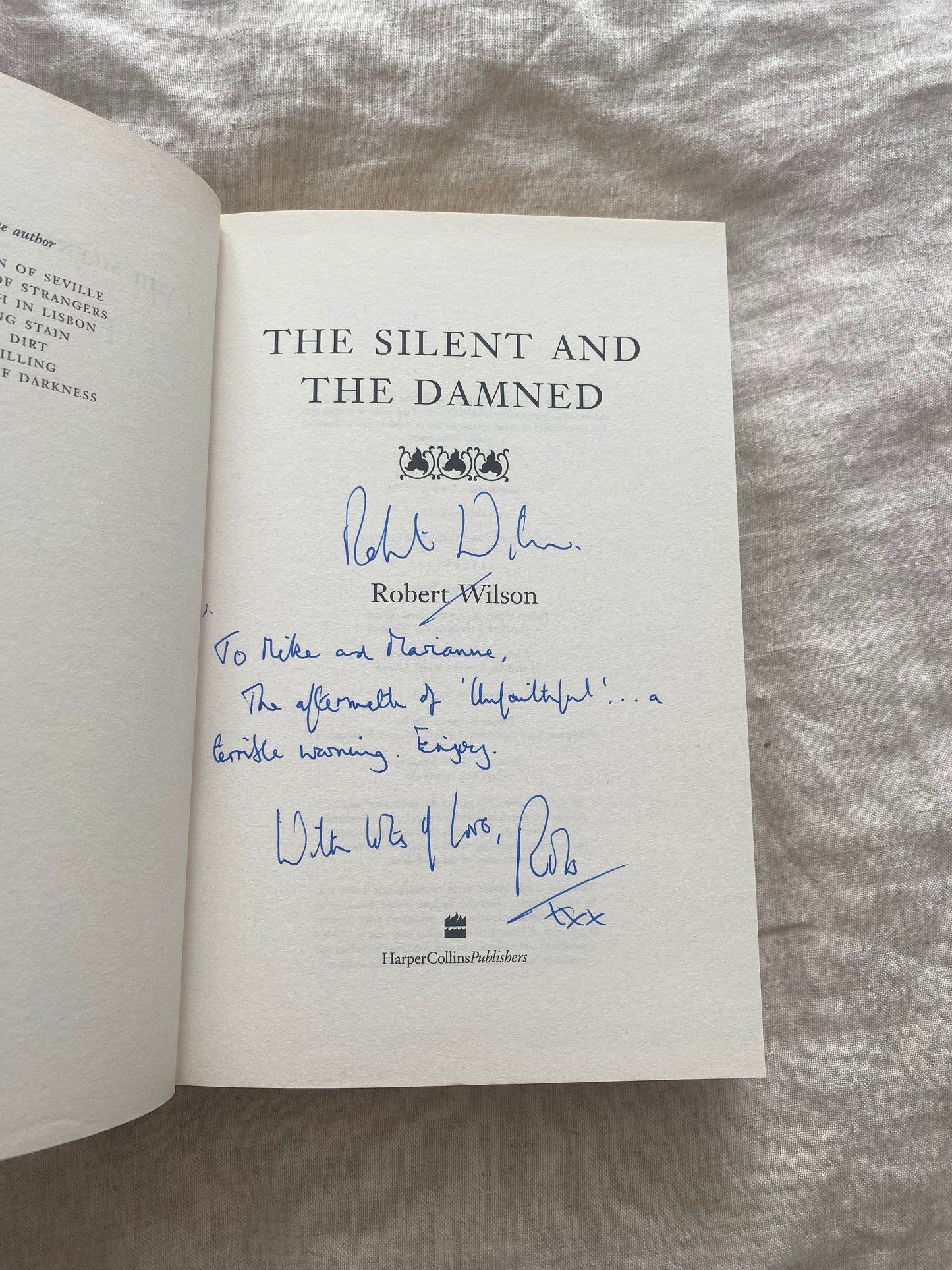 The Silent and the Damned (Javier Falcón Series #2)