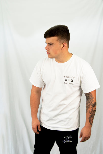 Nothing Matters T-Shirt // White