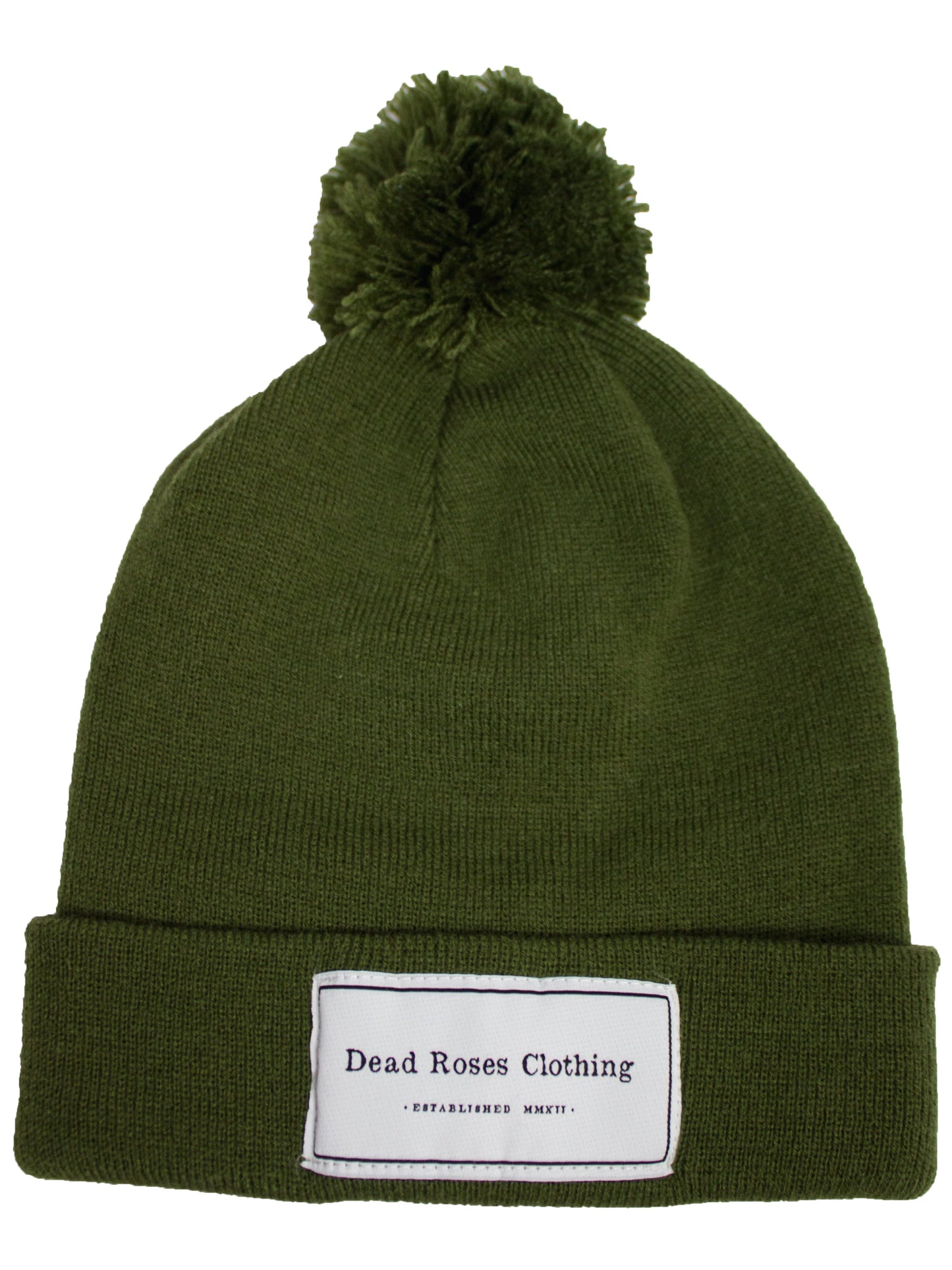 Pom Pom Beanie // Khaki Green