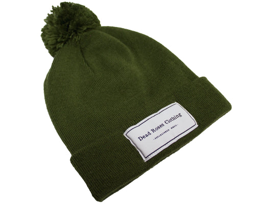 Pom Pom Beanie // Khaki Green
