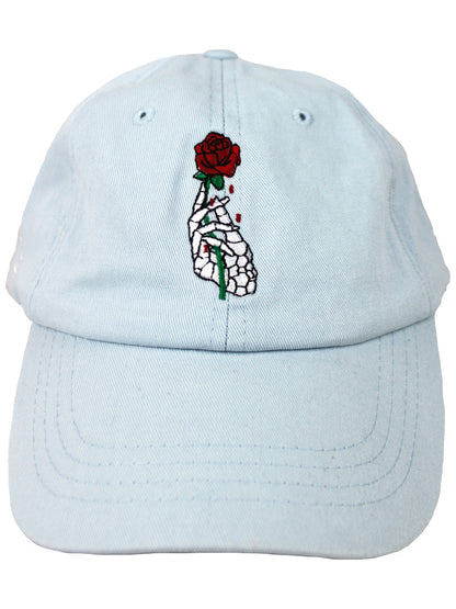 Rose Cap // Pastel Blue