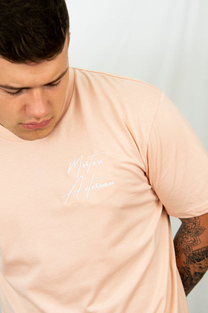 Pale Pink Scripture Tee