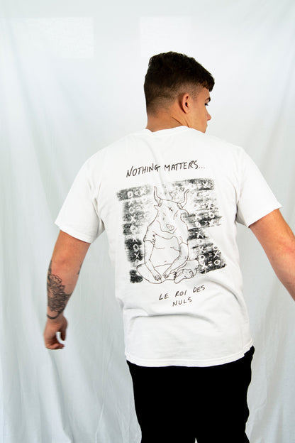 Nothing Matters T-Shirt // White